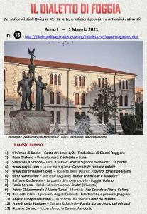 Il dialetto di Foggia n. 18 del 1-05-2021